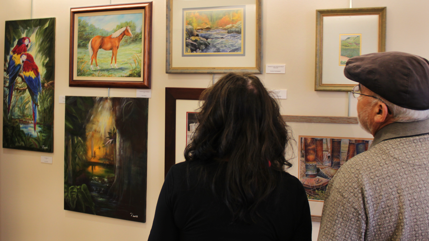 community center artshow picture