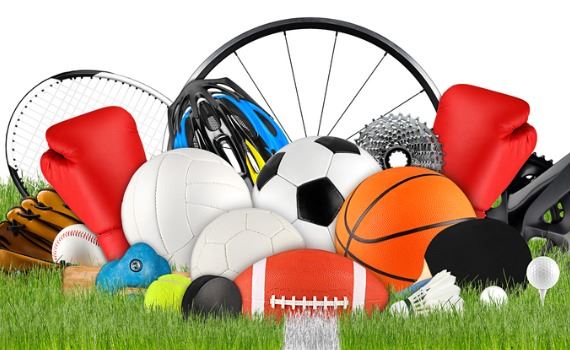 Photo of sports equipment and balls