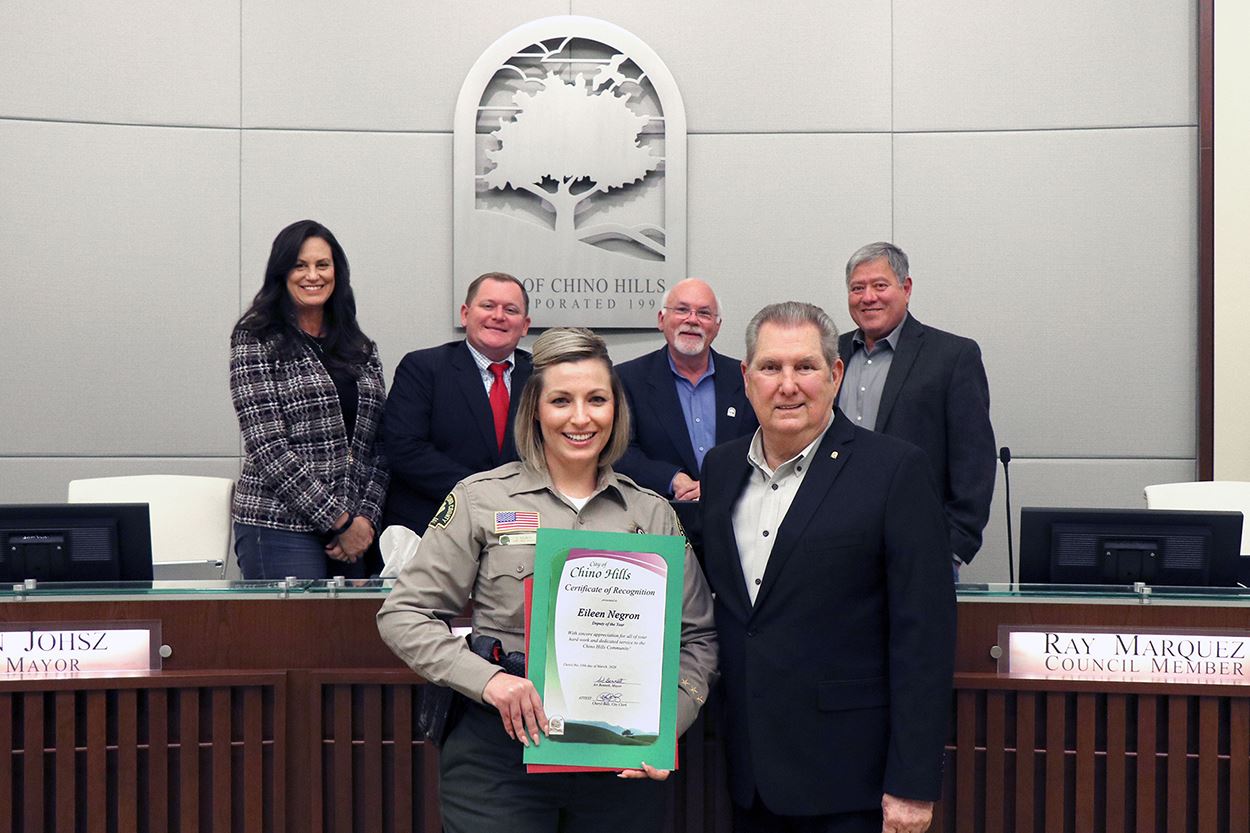 Eileen Negron CH Station Deputy of the Year