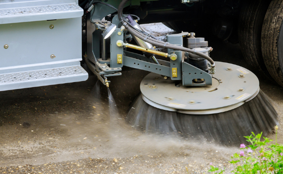 street sweeper photo