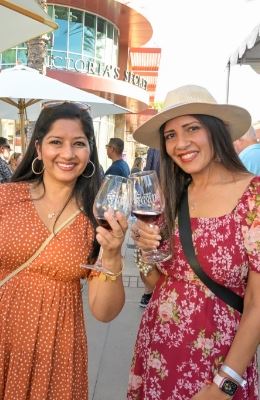News Women cheersing wine glasses at Wine Walk
