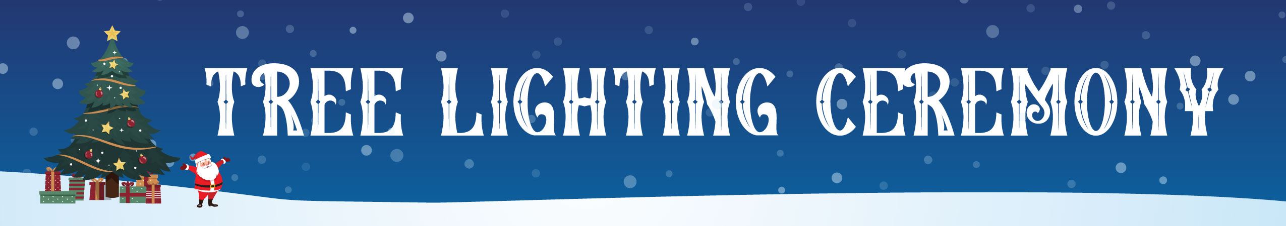 Tree Lighting - Web Banner