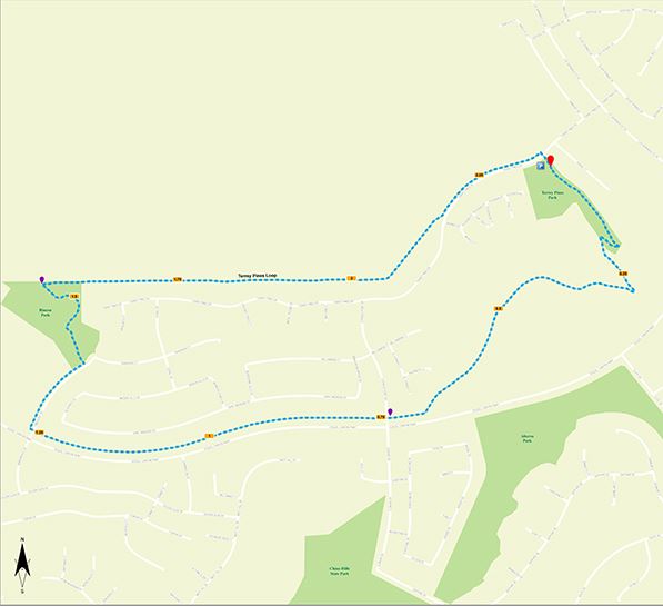 Torrey Pines Trailhead Map