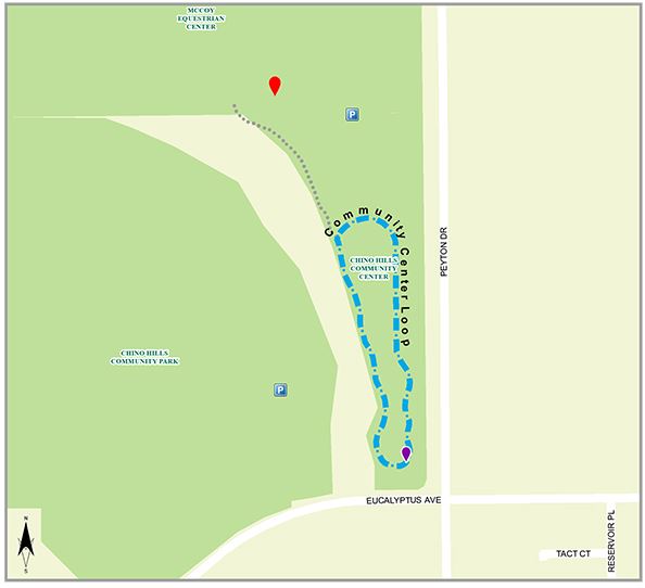 Community Center Loop Map