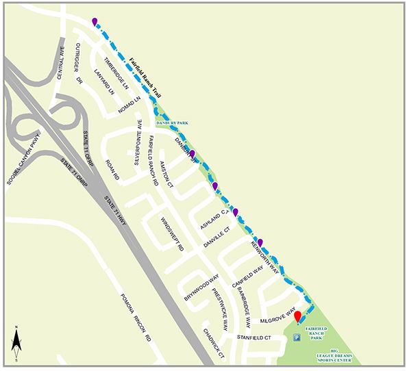Fairfield Ranch Trail Map