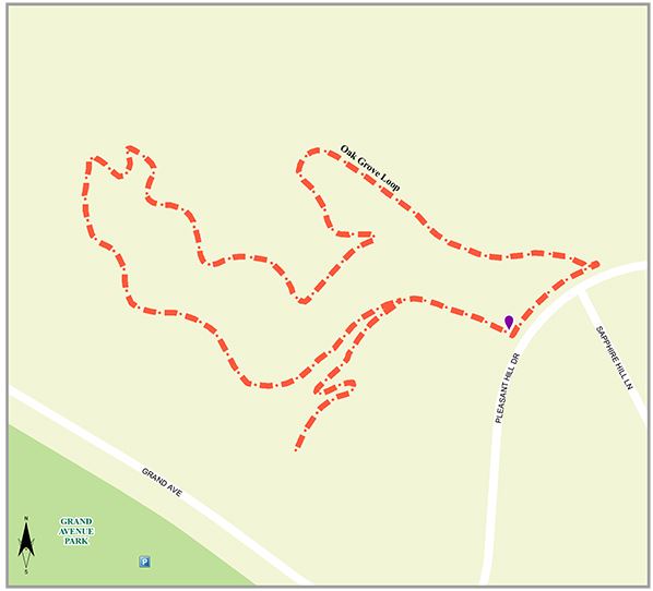 Oak Grove Loop Map