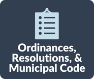 Ordinances Resolutions and Municipal Code Icon