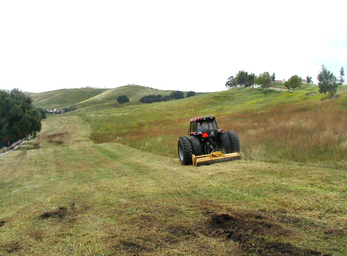 Photo of Tractor Mowing