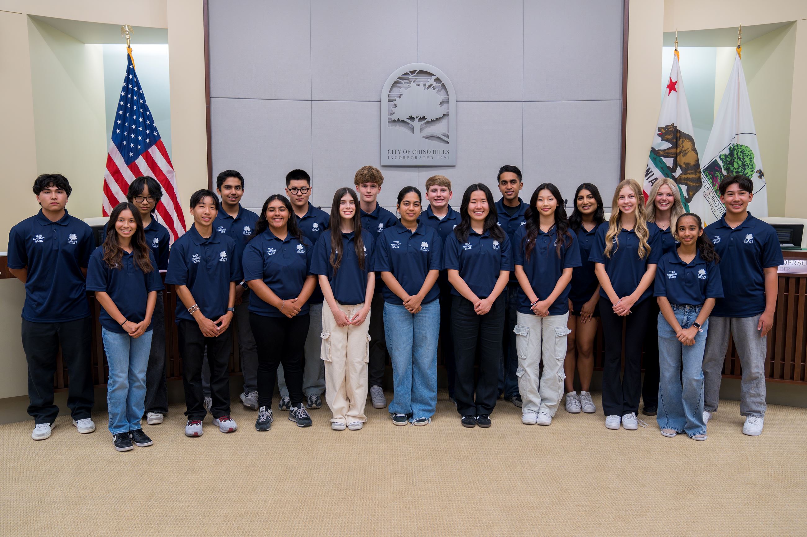 2024-25 Teen Advisory Board Group