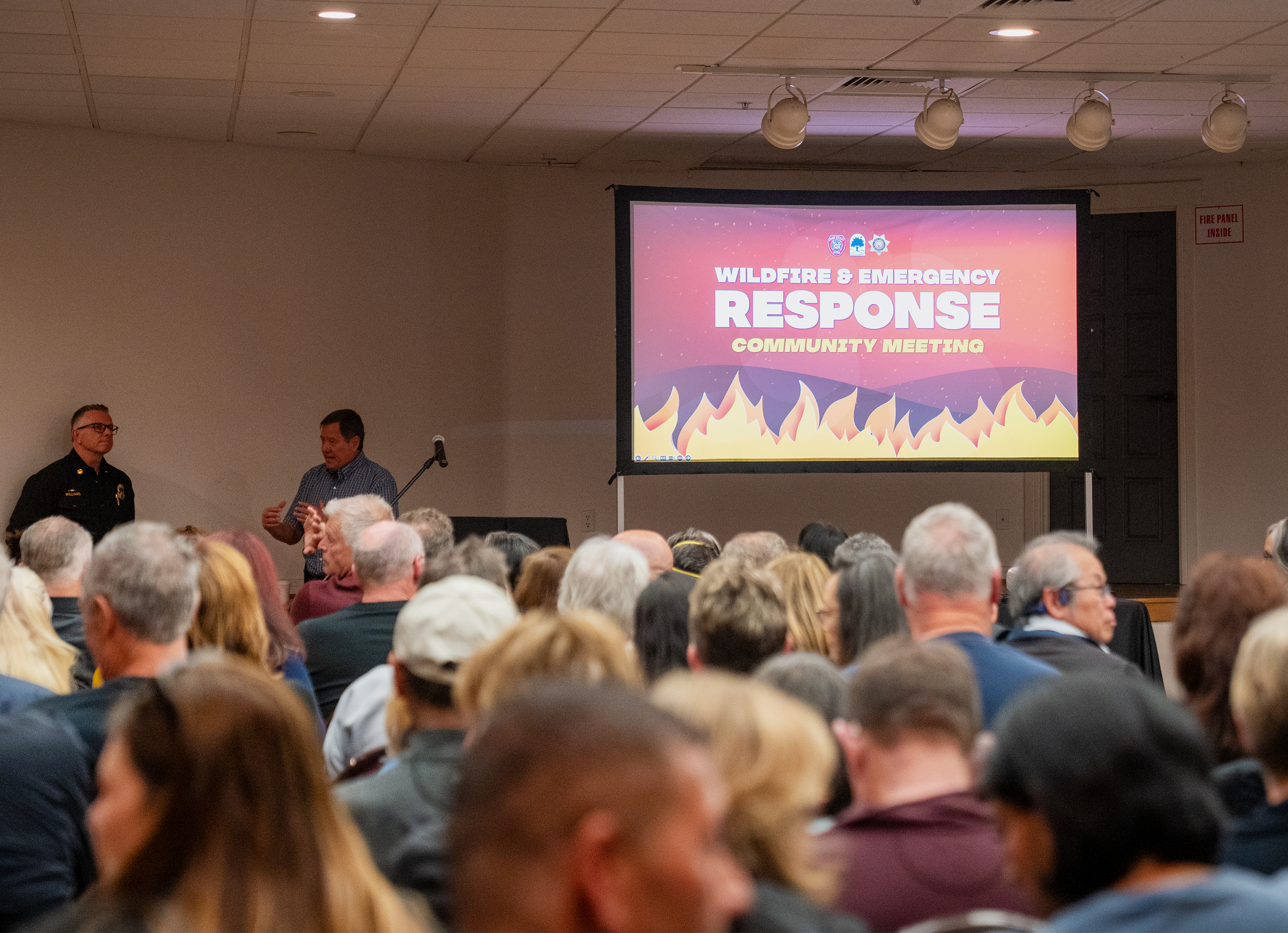 225 Residents attended the Community Meeting