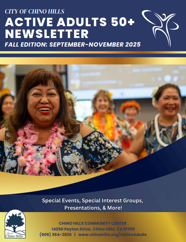 Active Adults Newsletter Cover 